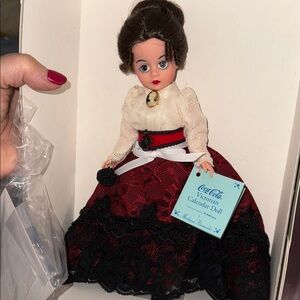Coca Cola Madame Alexander Victorian Calendar Doll
